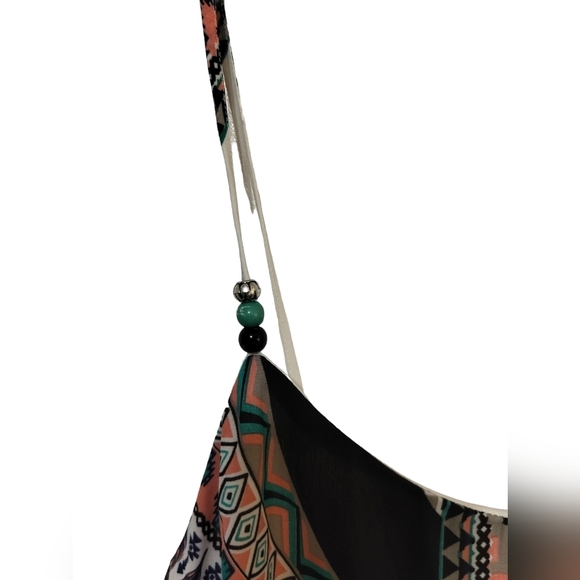 Teeze Me Sleeveless Aztec Print Dress - Picture 3 of 9